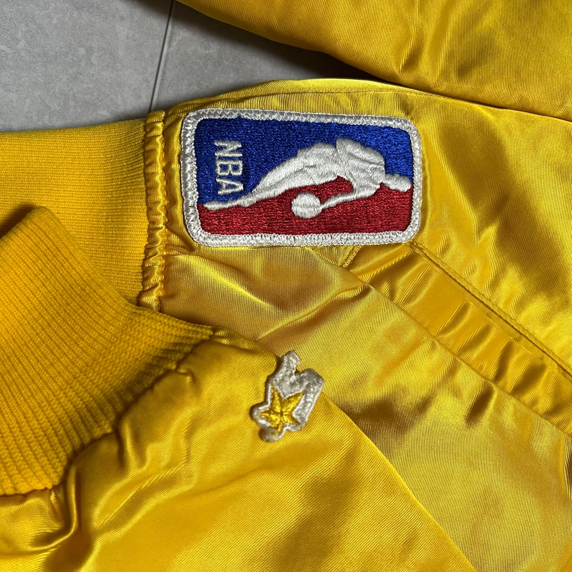 M / 90s 스타터 LA 레이커스 바시티 자켓 상품이미지6