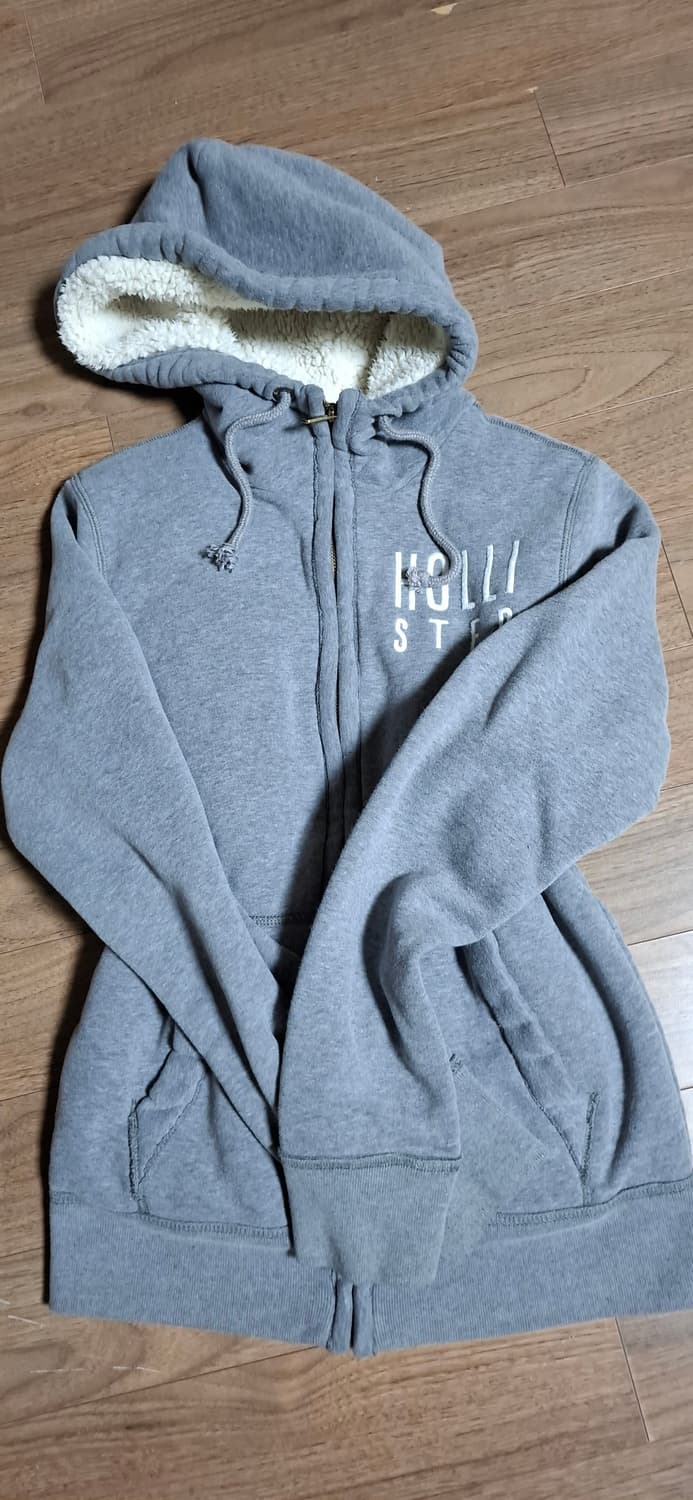 홀리스터 보아털 후드집업 M 상품이미지1