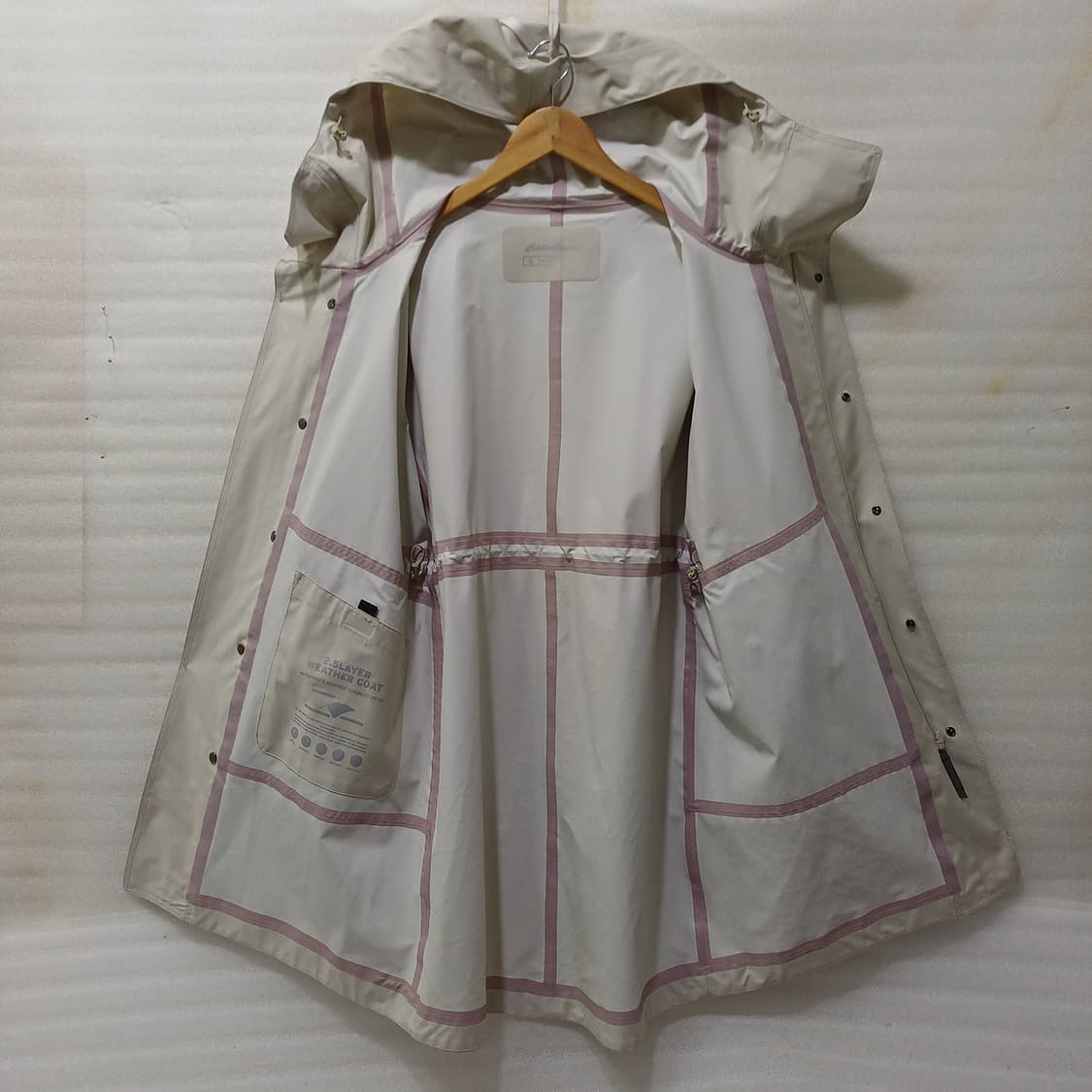 에디바우어 골프 레인 코트 우비 비옷 방수 바람막이 자켓 M 사랑봉봉 상품이미지4