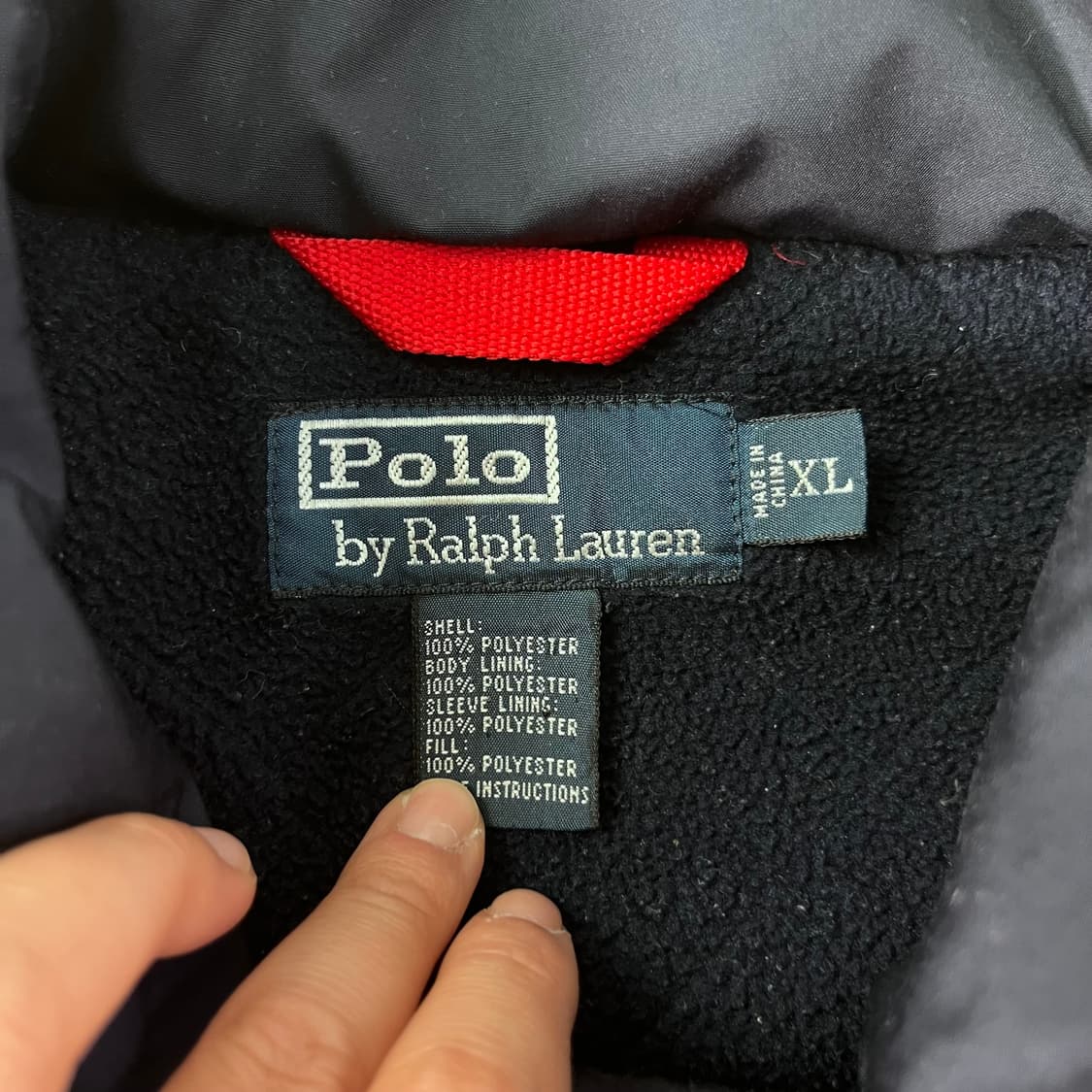 105 폴로랄프로렌 네이비 폴리쉘 페리 자켓 상품이미지4