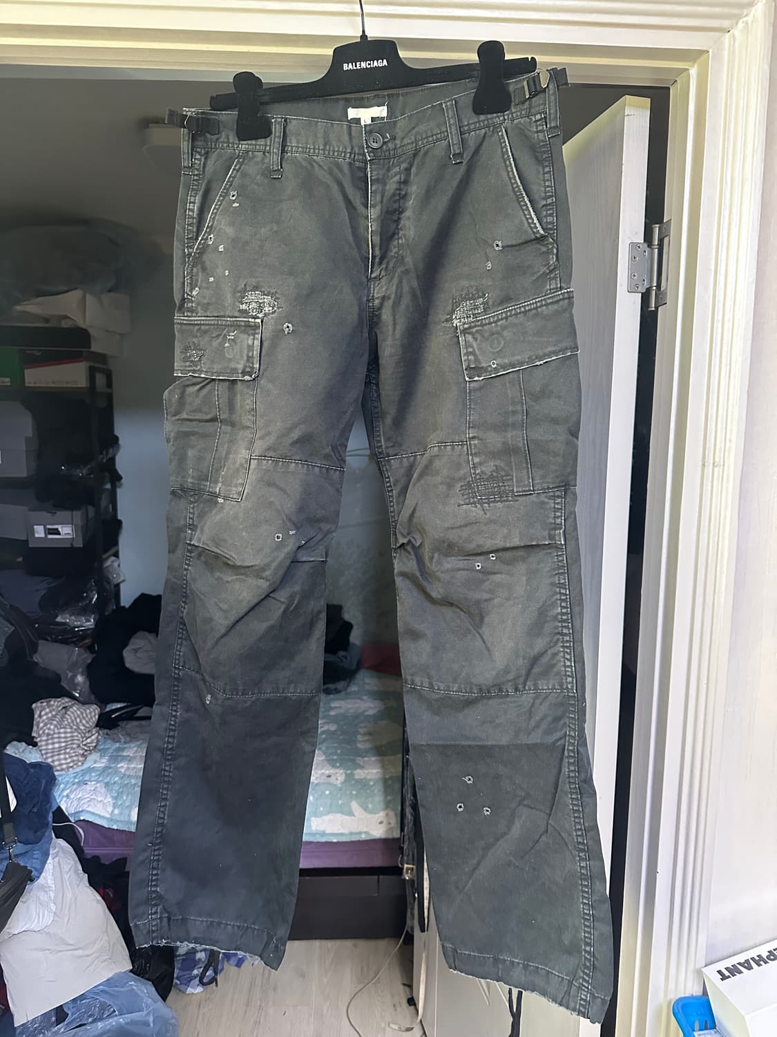 [L] 빈티지 밀리터리 카고 팬츠 상품이미지1