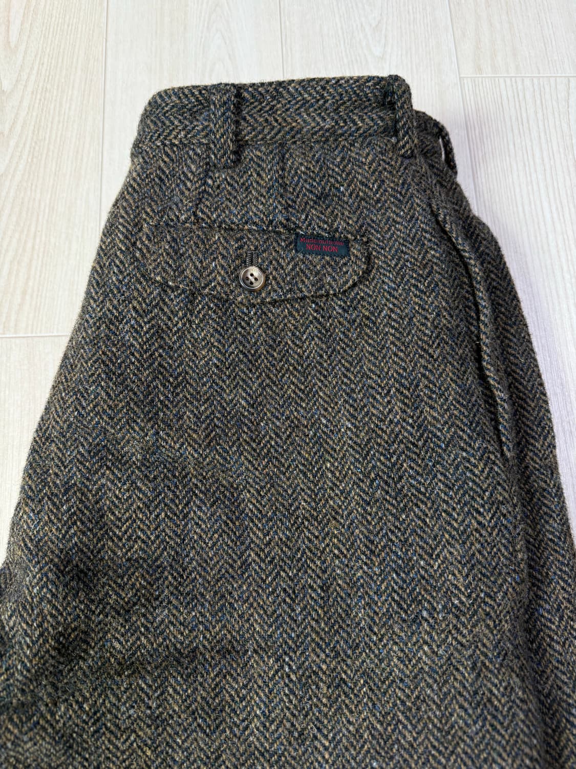 해리스트위드 빈티지 울 숏츠 상품이미지2