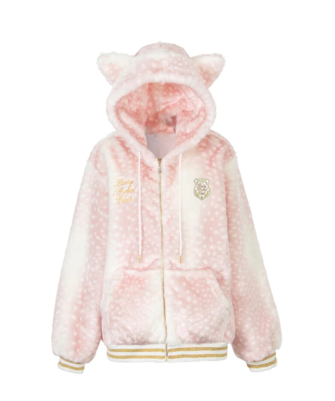 (내용확인) 베이비메탈클럽 베메클 밤비 돌 퍼 자켓 핑크 판매합니다 상품이미지1