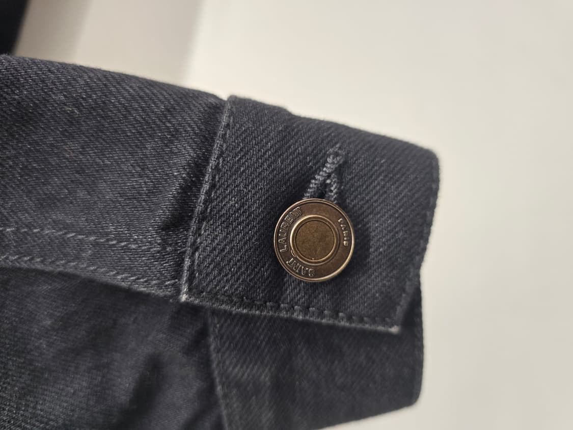 Saint Laurent  생로랑 여성 클래식 데님재킷. 싸이즈S 상품이미지6