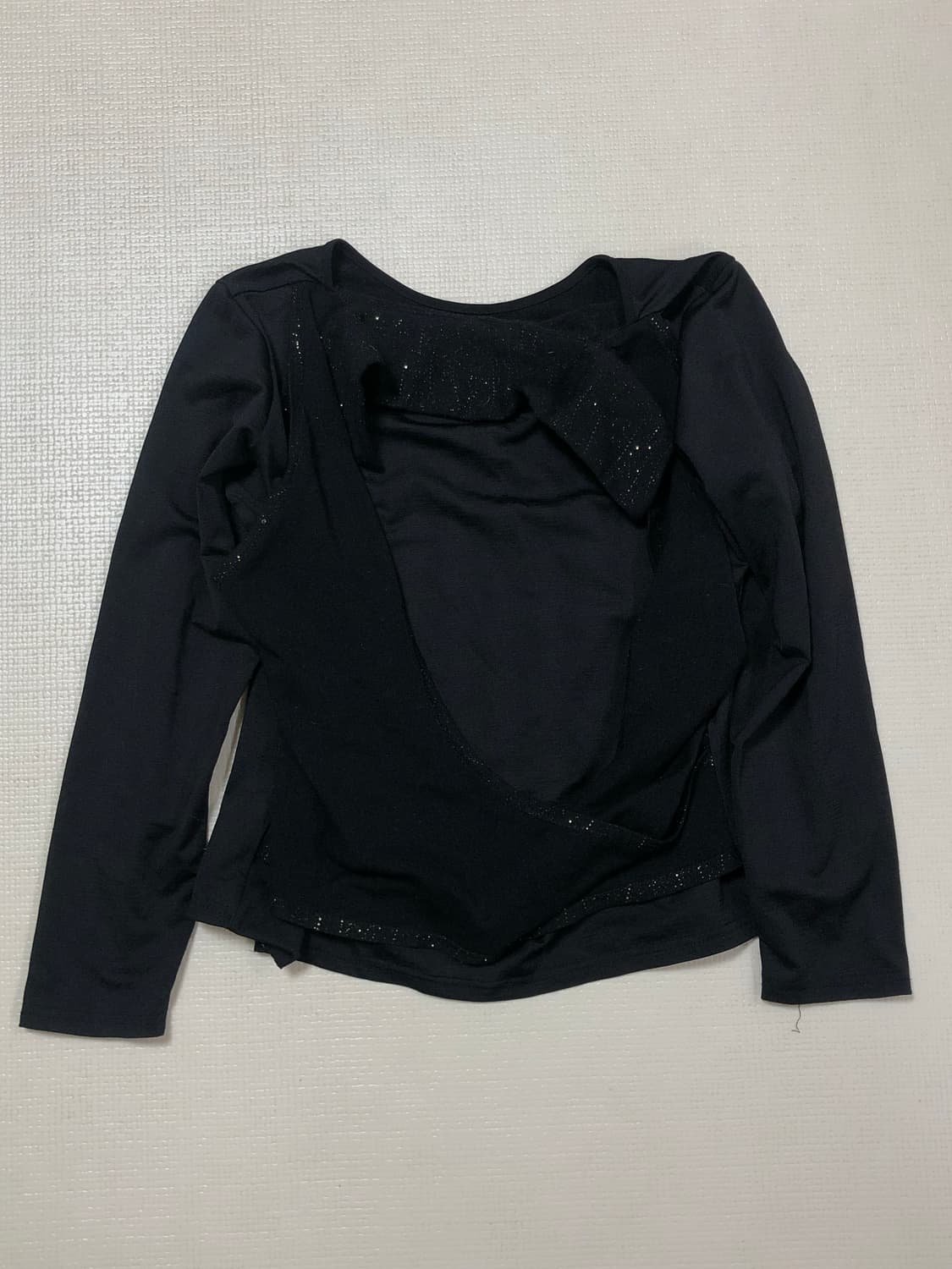 빈티지 블랙 레이어드 탑 상품이미지7