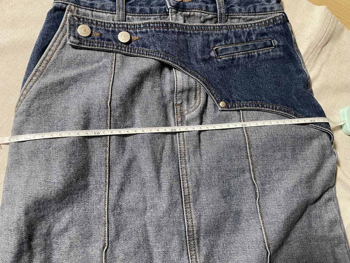 마뗑킴 청치마 s (25-26인치) 상품이미지4