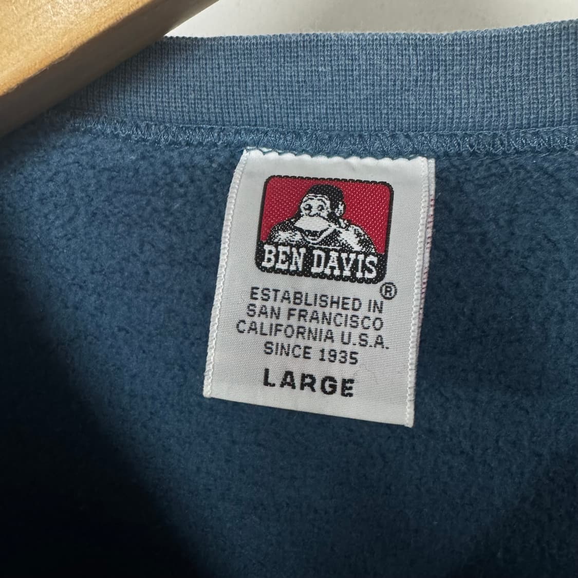 벤데이비스 로고 맨투맨 상품이미지3