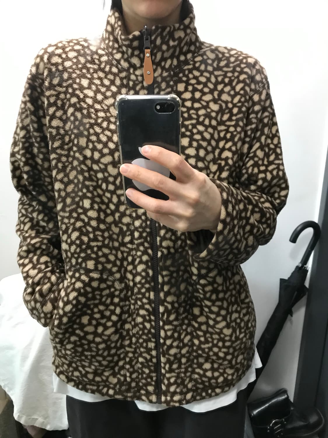 빈티지 리버시블 후리스 상품이미지2