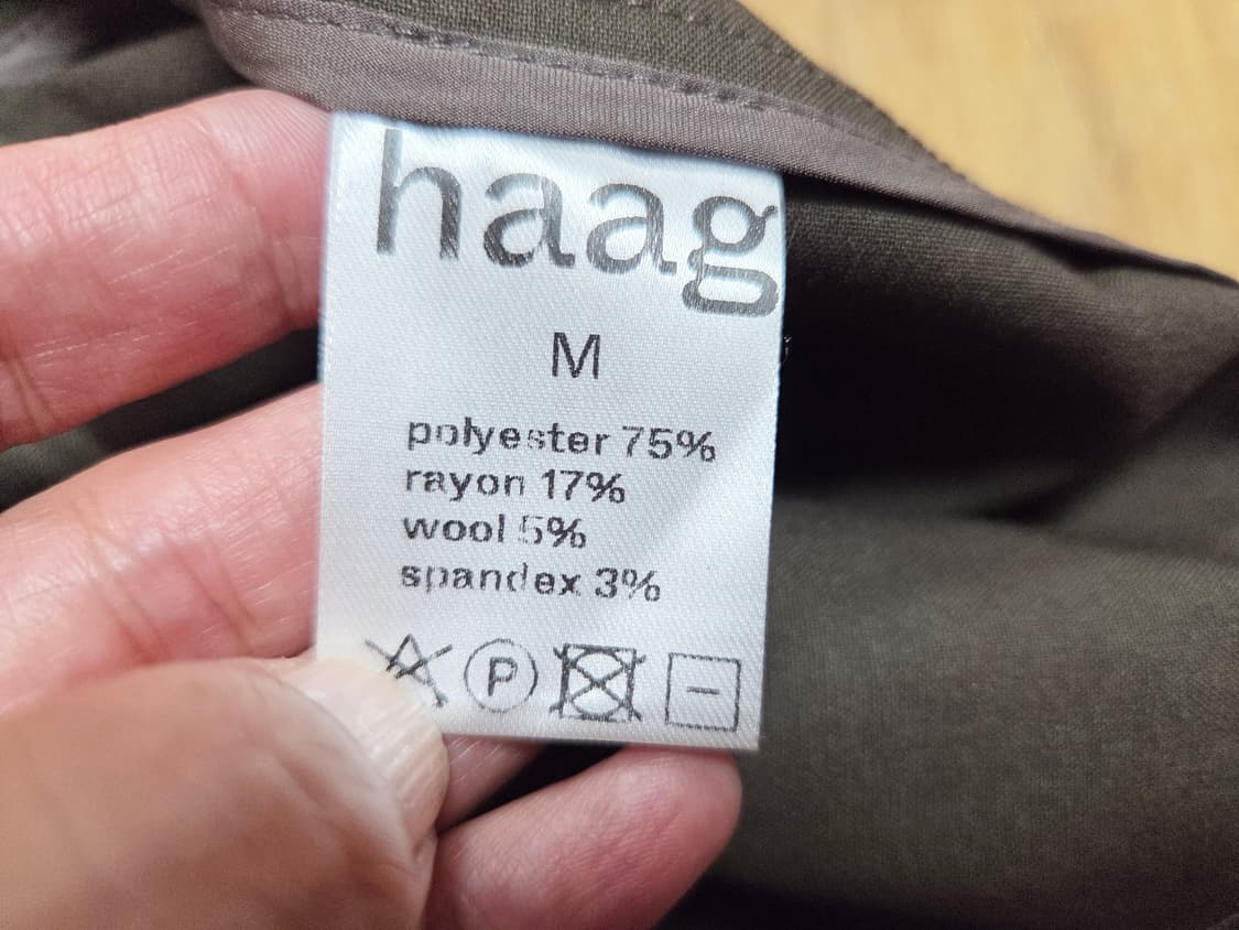 헤이그(haag) 백밴딩 슬랙스 66 새상품 상품이미지5