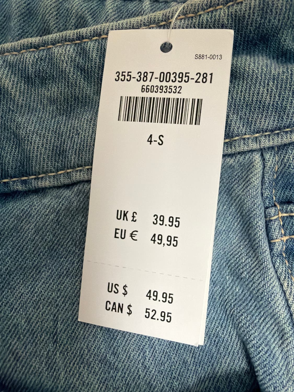 홀리스터 로우라이즈 배기 hollister low-rise 상품이미지5