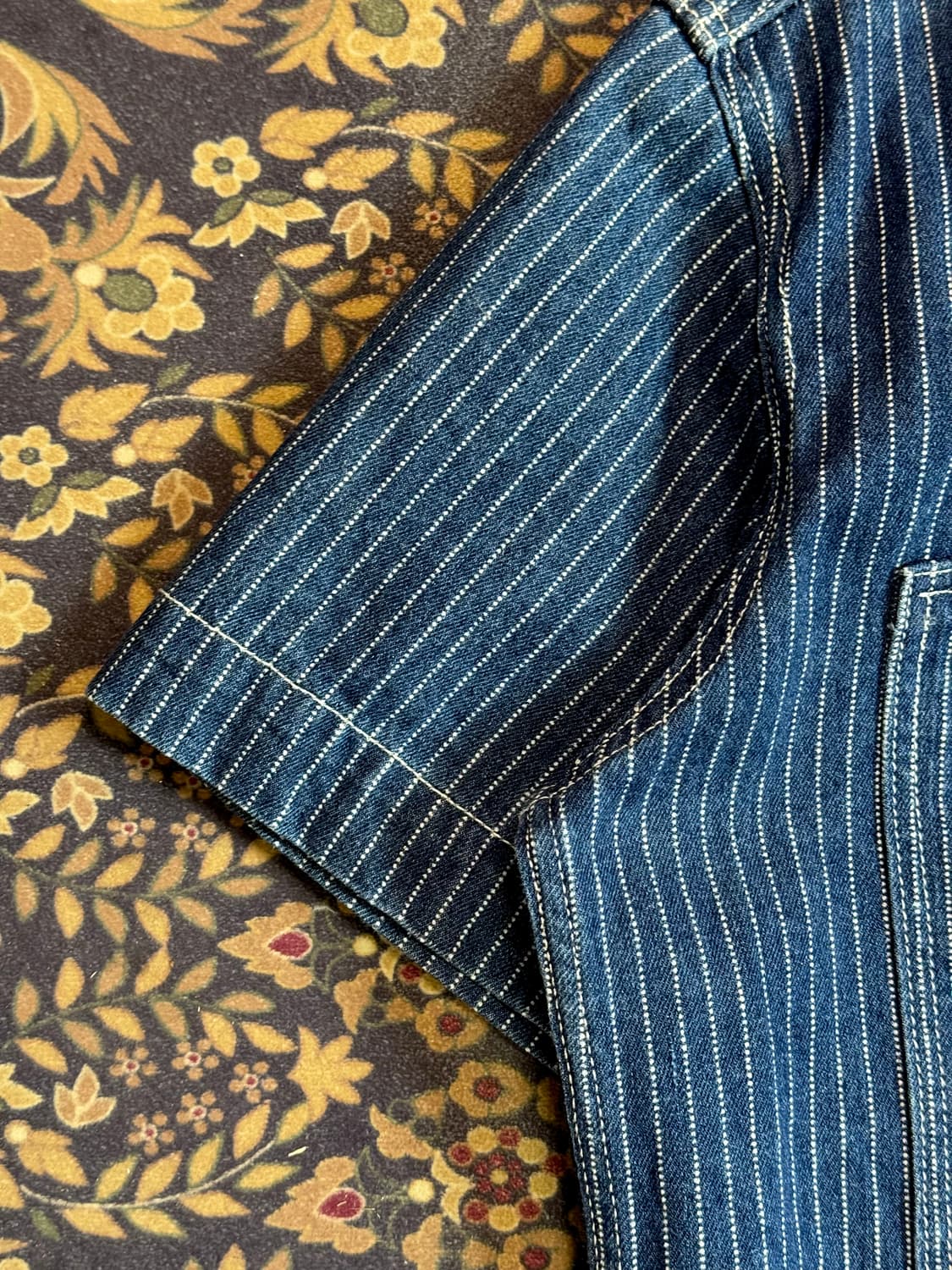 유니폼브릿지 와바시패턴 워크셔츠 상품이미지5