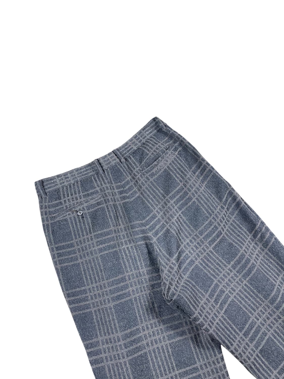 90s Pia Sports 울 혼방  체크패턴 슬랙스  상품이미지5