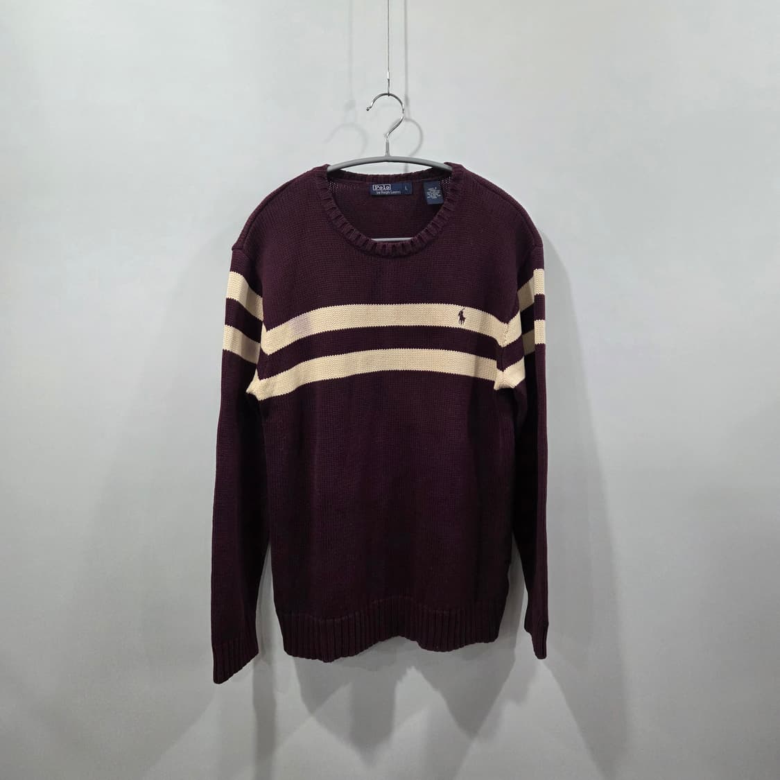 폴로랄프로렌 우먼 코튼 니트 L 상품이미지1