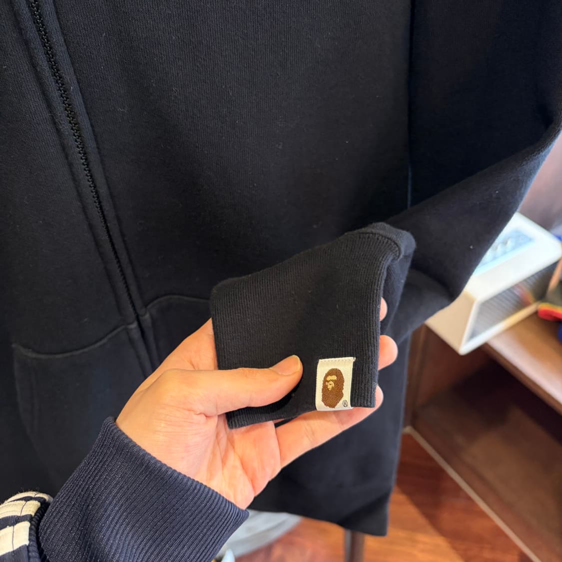 16098 - 베이프 샤크 카모 후드 집업 상품이미지6