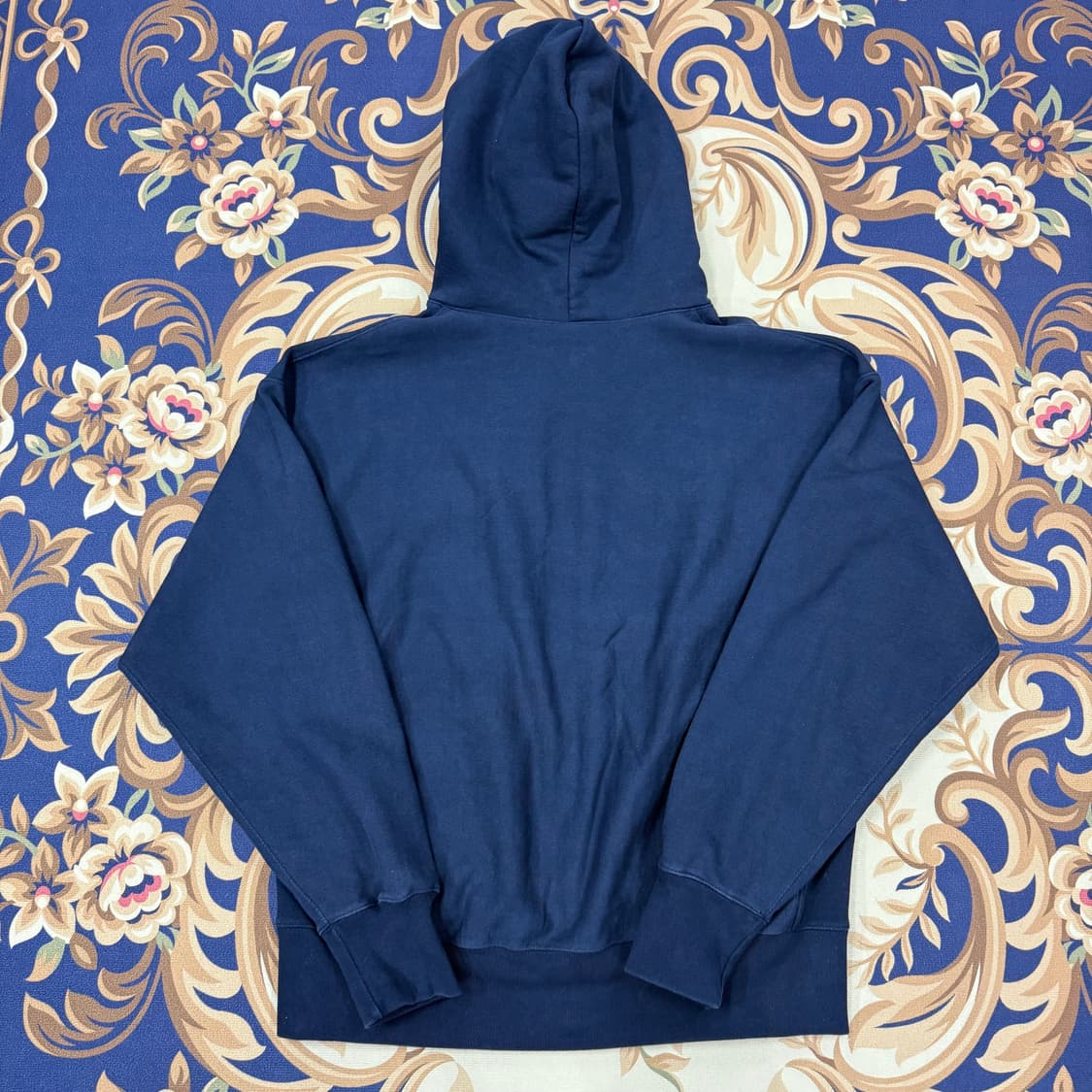 (L)아웃스탠딩 Outstanding 헤비웨이트 후드티셔츠(네이비) 상품이미지5