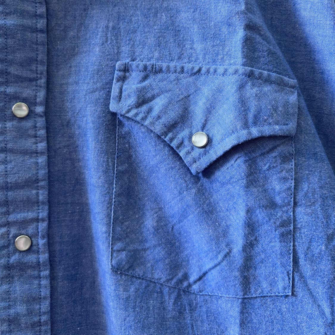 Ely Cattleman 샴브레이 웨스턴 셔츠 상품이미지4