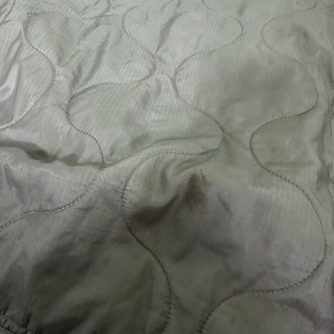 XL 무신사스탠다드 베이지 깔깔이 퀼팅 라이너자켓 상품이미지7