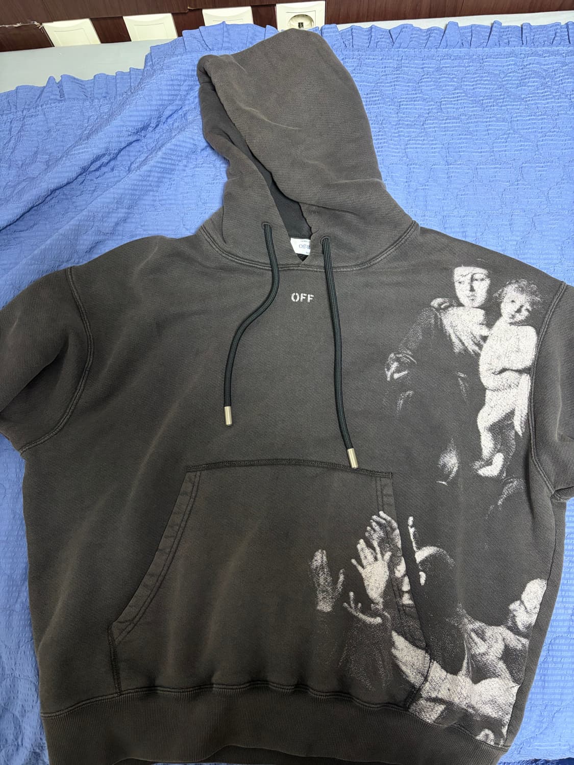 오프화이트 블러드메리 후드티 상품이미지1