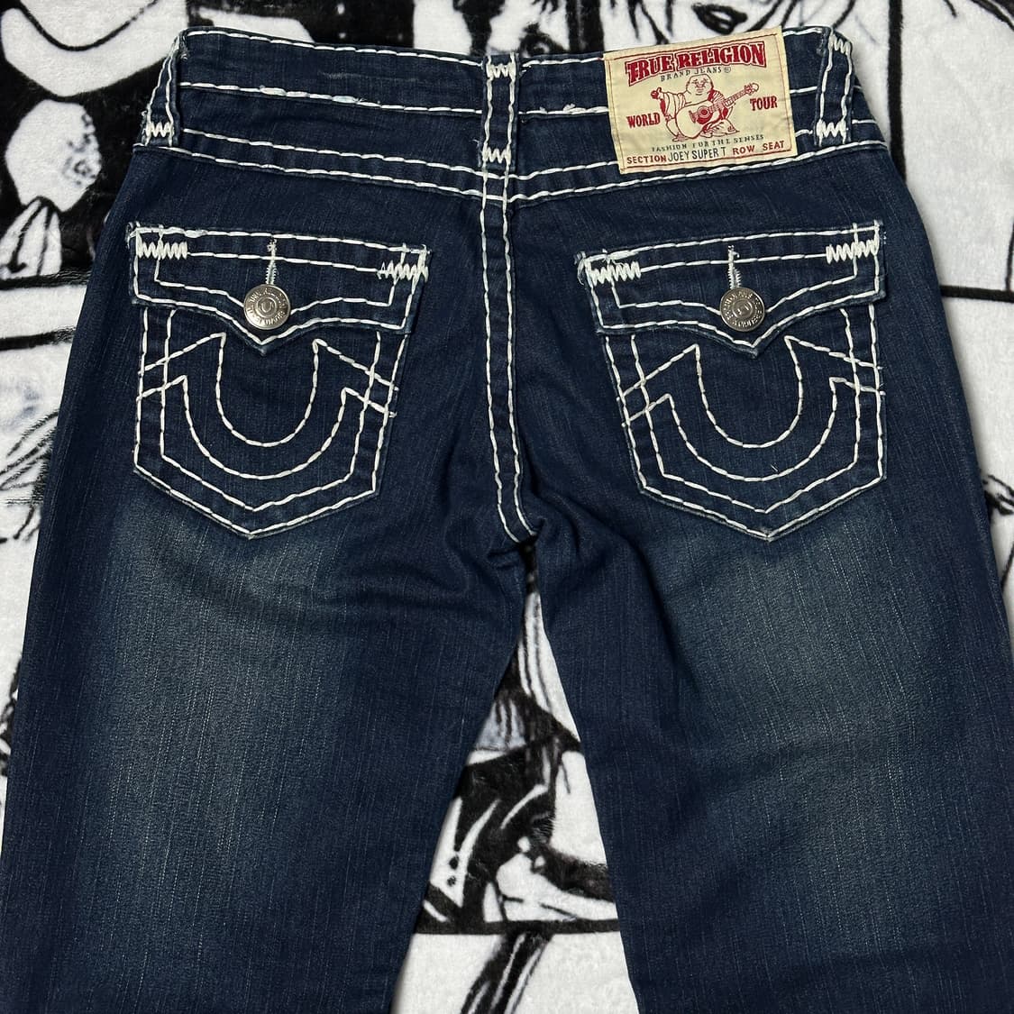 트루릴리젼 트루진 조이 JOEY 로우라이즈 부츠컷 데님팬츠 상품이미지6