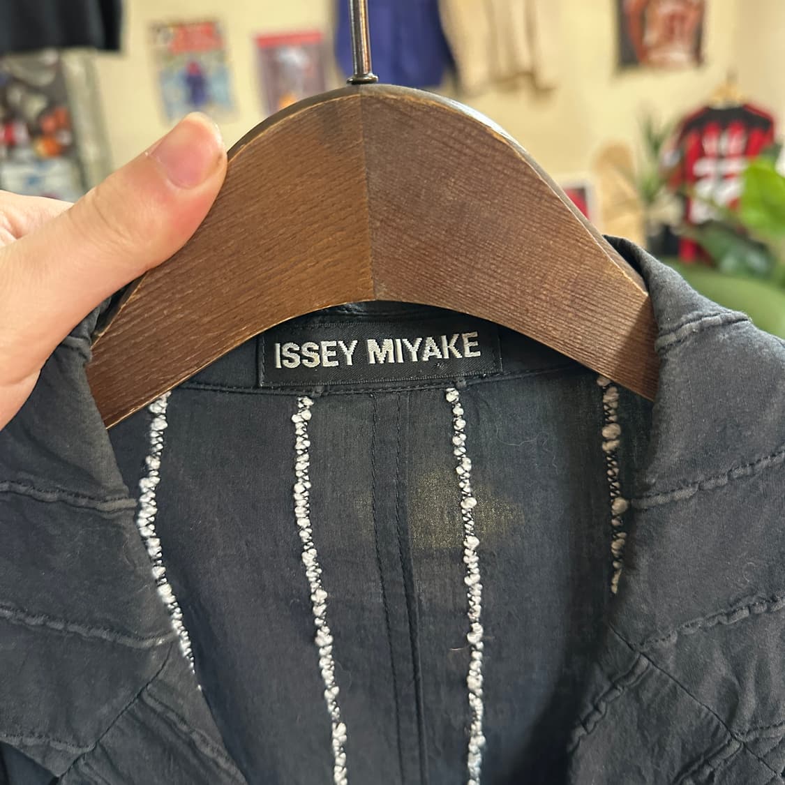 이세이미야케 04ss 가먼트다이 테일러드자켓 상품이미지2