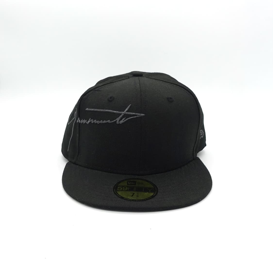 YOHJIYAMAMOTO 요지야마모토 뉴에라 사이드 빅로고 자수 모자 상품이미지2