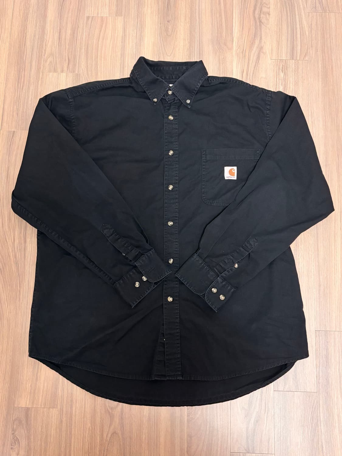 칼하트 셔츠 L 블랙 상품이미지1