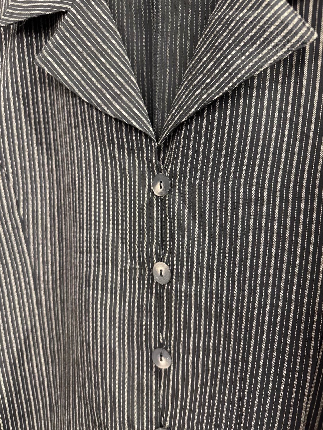 재패니즈 빈티지 우먼스 스트라이프 셔츠 상품이미지2