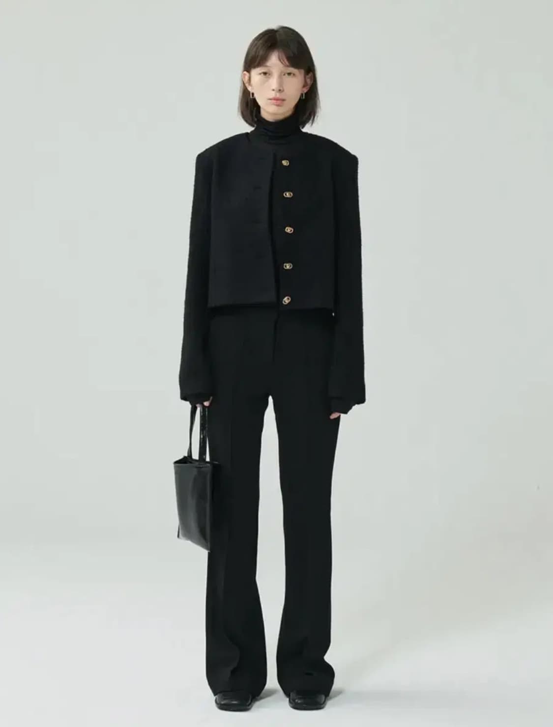 ARCHAIC 트위드 울 자켓 상품이미지2