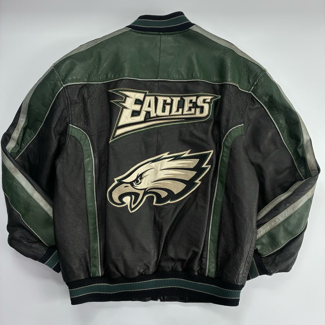 Vintage  NFL 필라델피아 이글스 레더 자켓   상품이미지1
