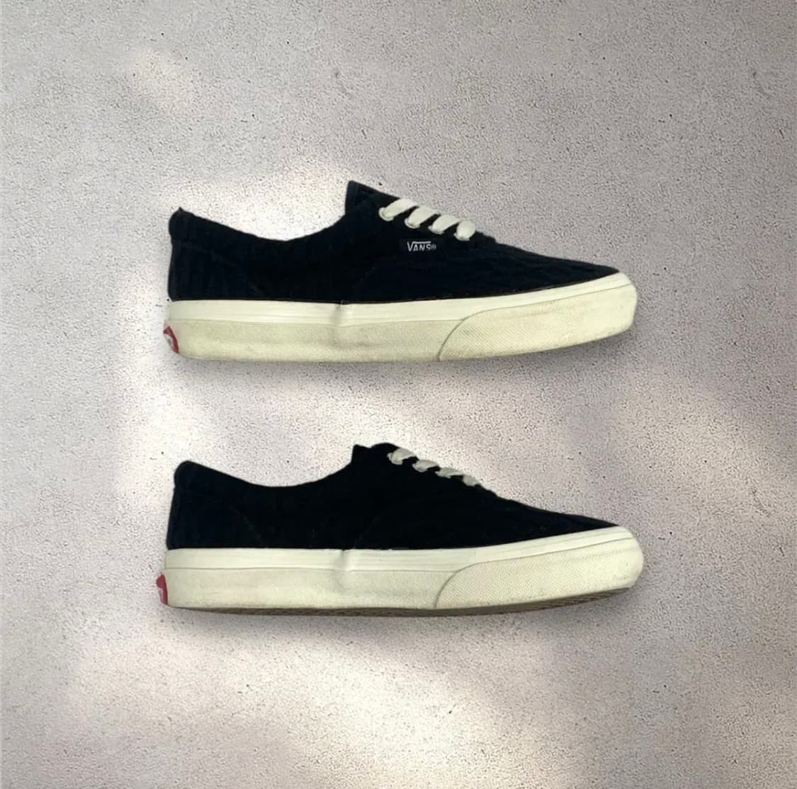 [225] 반스 에라 크로쉐 니트 스니커즈 블랙 (No.519) 상품이미지8