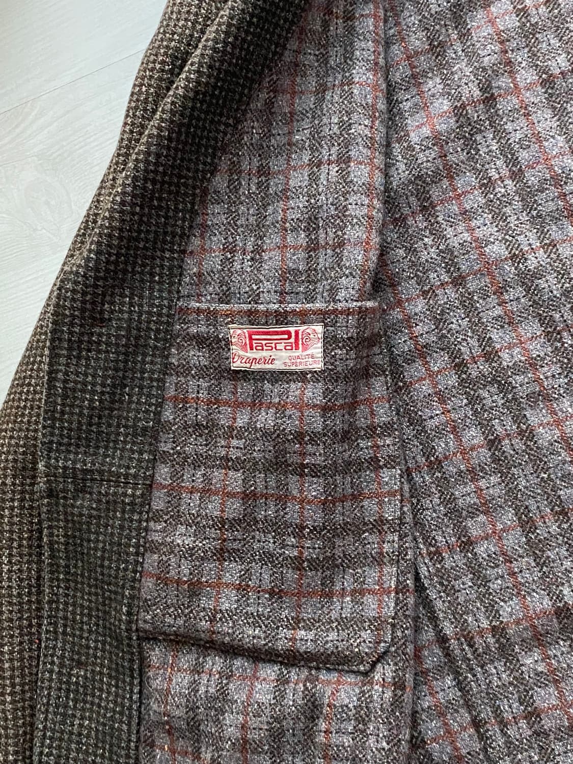 30~40s 파스칼 프렌치 울 파머스 워크 자켓 100~105 상품이미지3