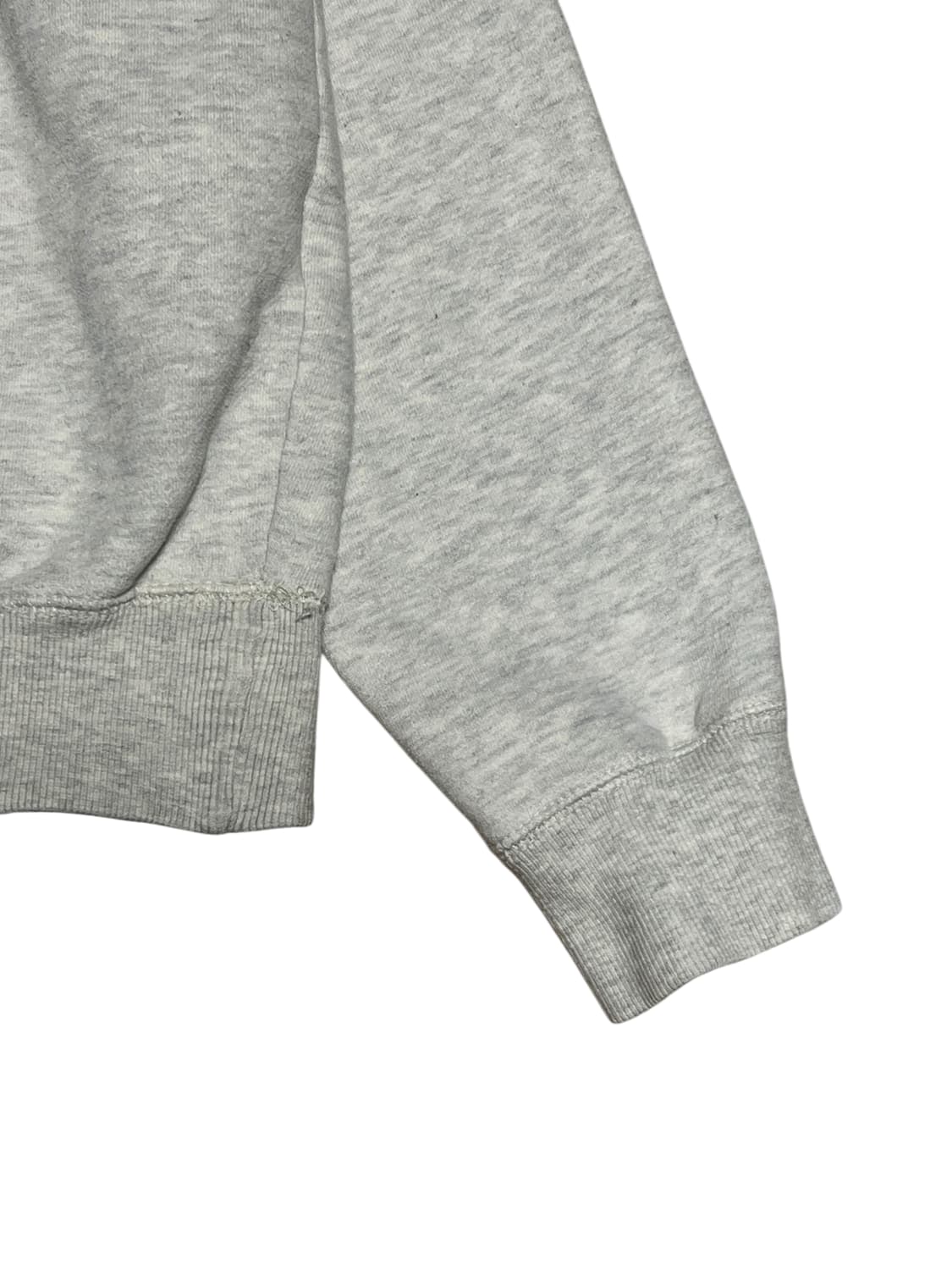 타미힐피거 기모 맨투맨 L 멜란지 아이보리 상품이미지3