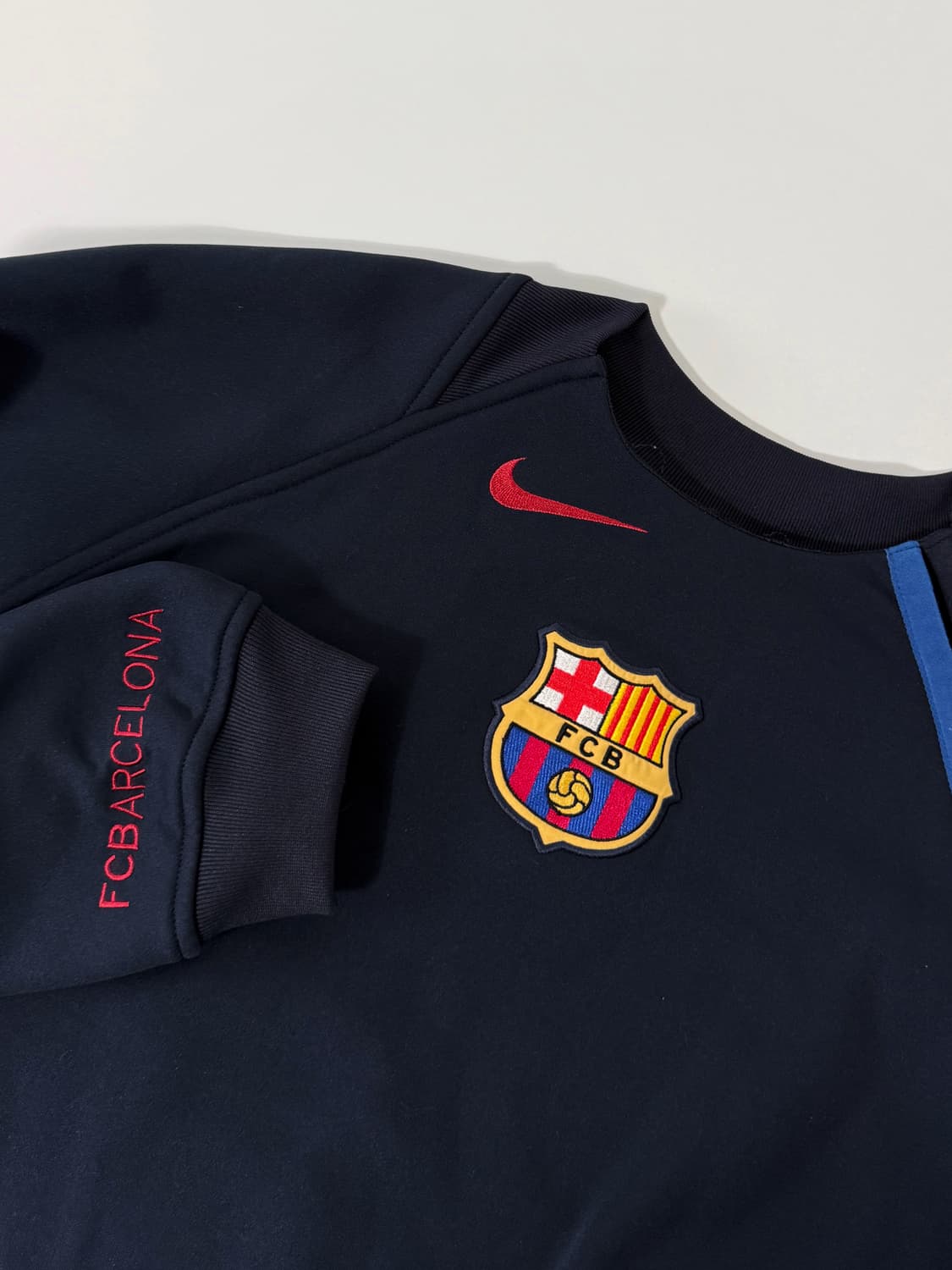 나이키 루즈핏 바르셀로나 04-05시즌 트랙 스웻 탑 져지 상품이미지4