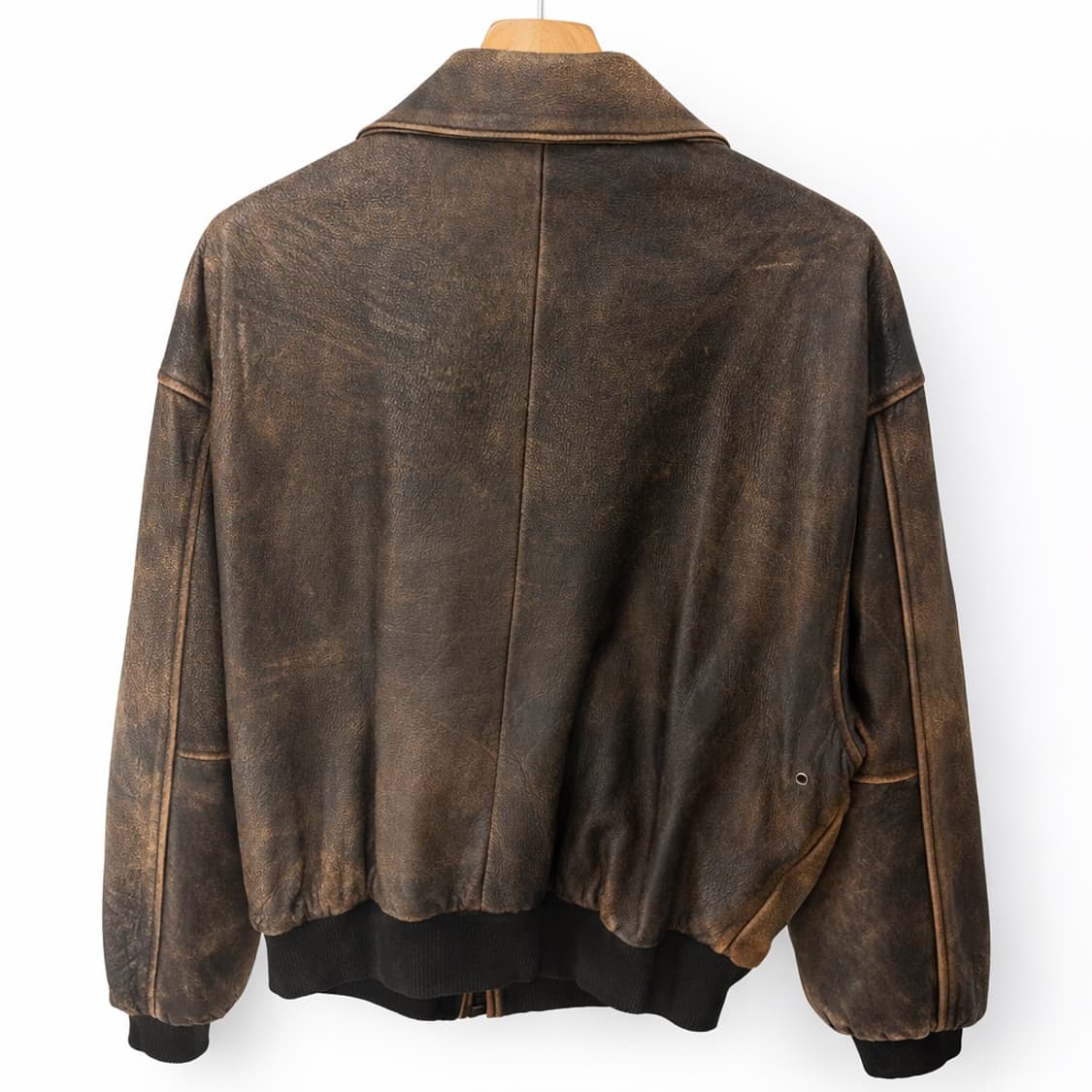 아비렉스 A-2 미군 항공 가죽자켓 (에이징 레더)  미군 상품이미지2