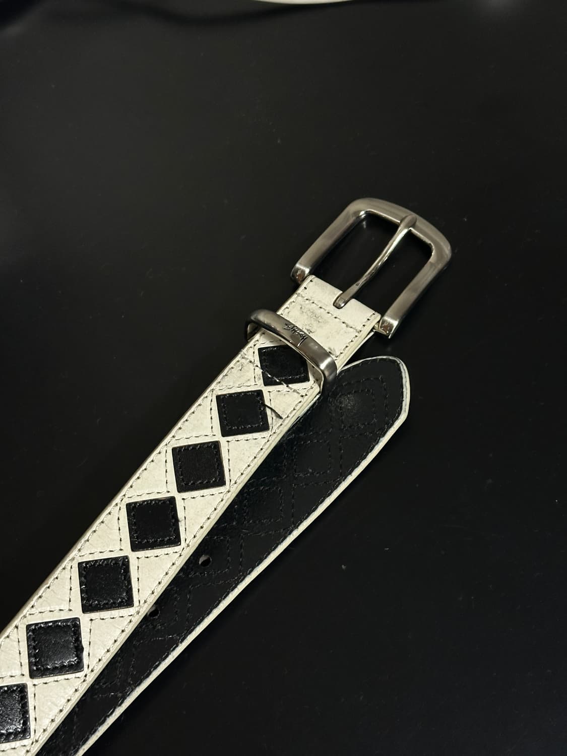 스투시 아가일 벨트 L/XL 상품이미지1