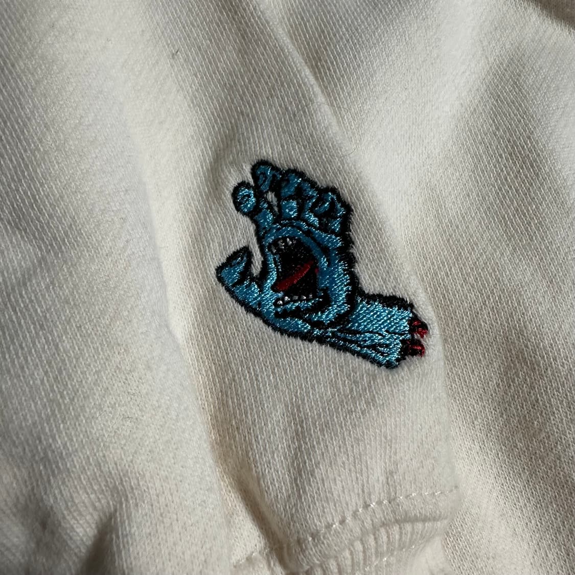 Santa Cruz 레오파드 로고 크롭 맨투맨 상품이미지5