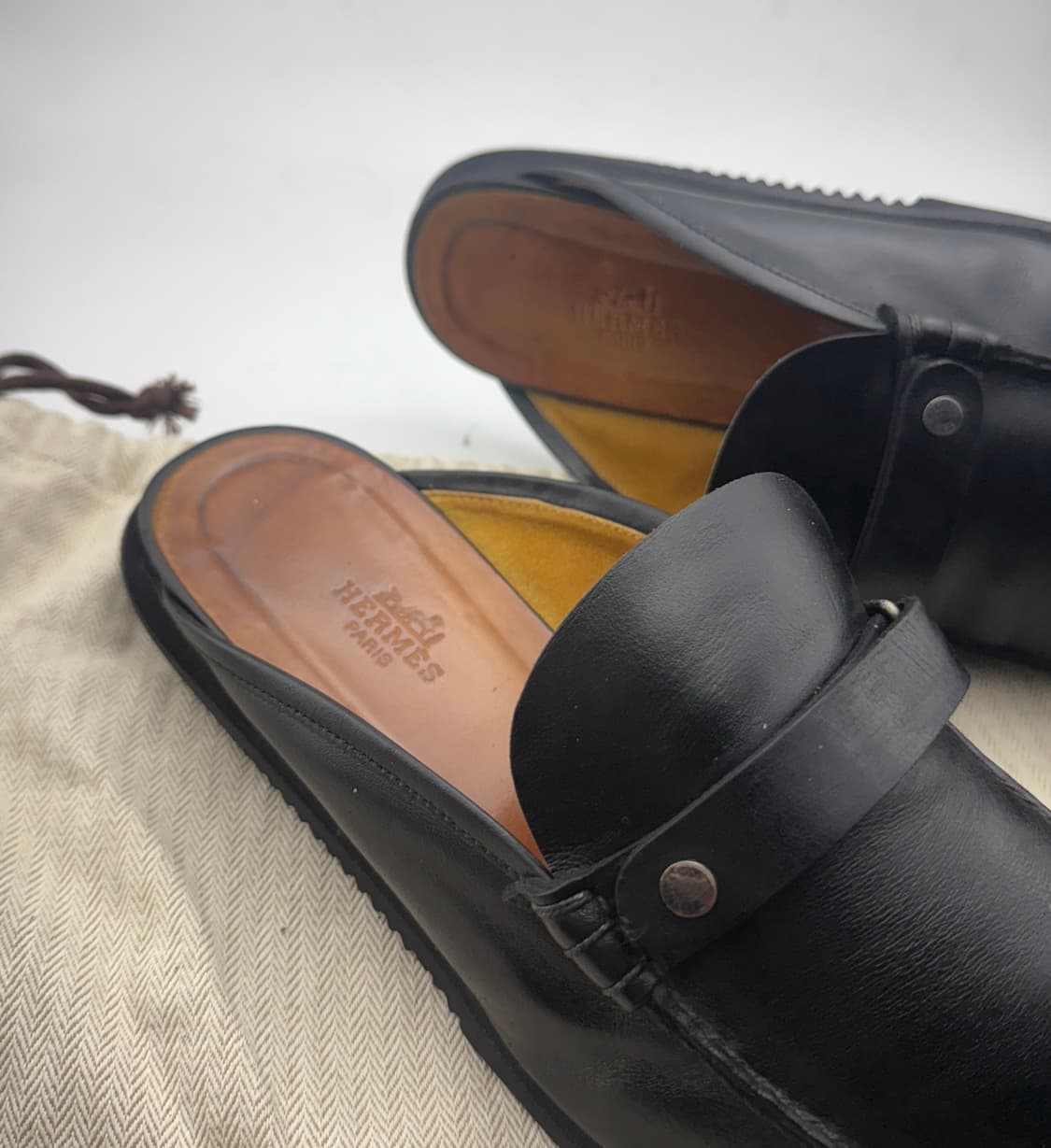 정품)에르메스 슬리퍼 255 상품이미지4