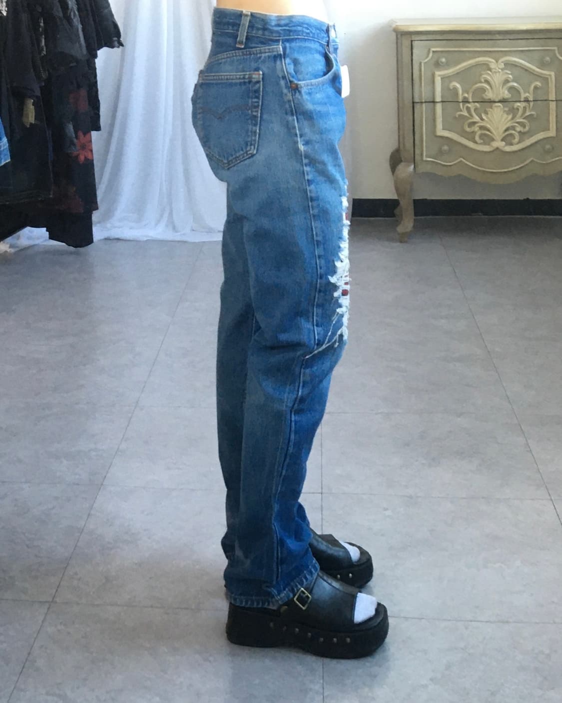 Damage denim pants 상품이미지6