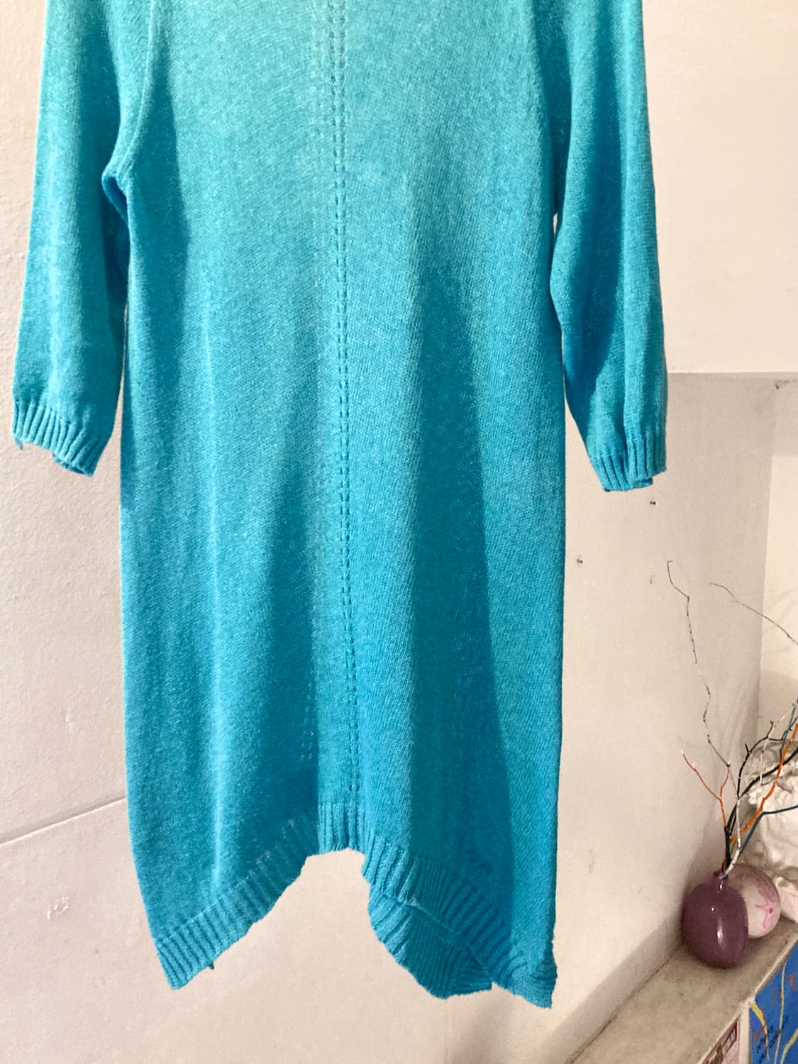 빈티지 여름 니트 플레어 원피스 상품이미지3