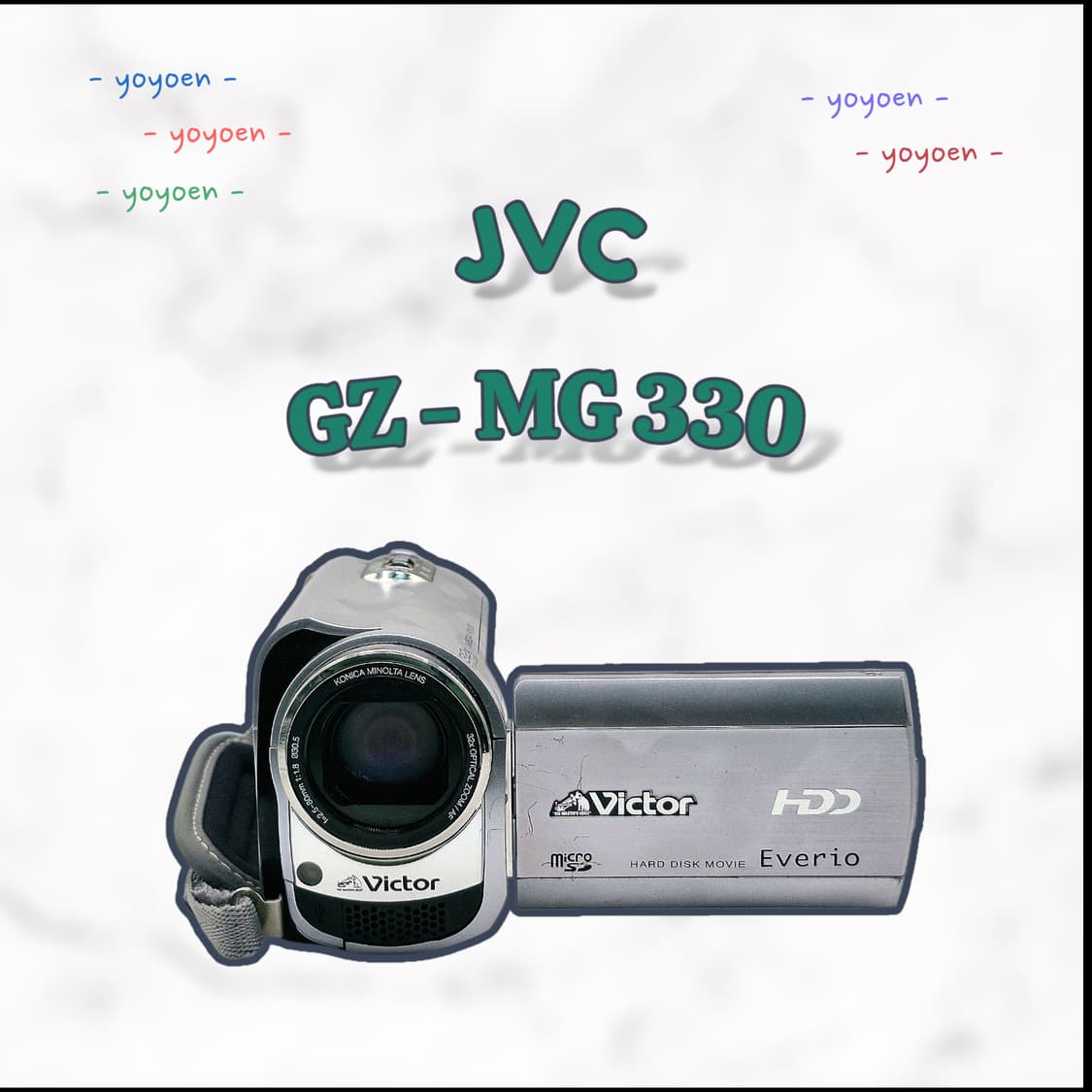 JVC GZ-MG330 빈티지캠코더 상품이미지1