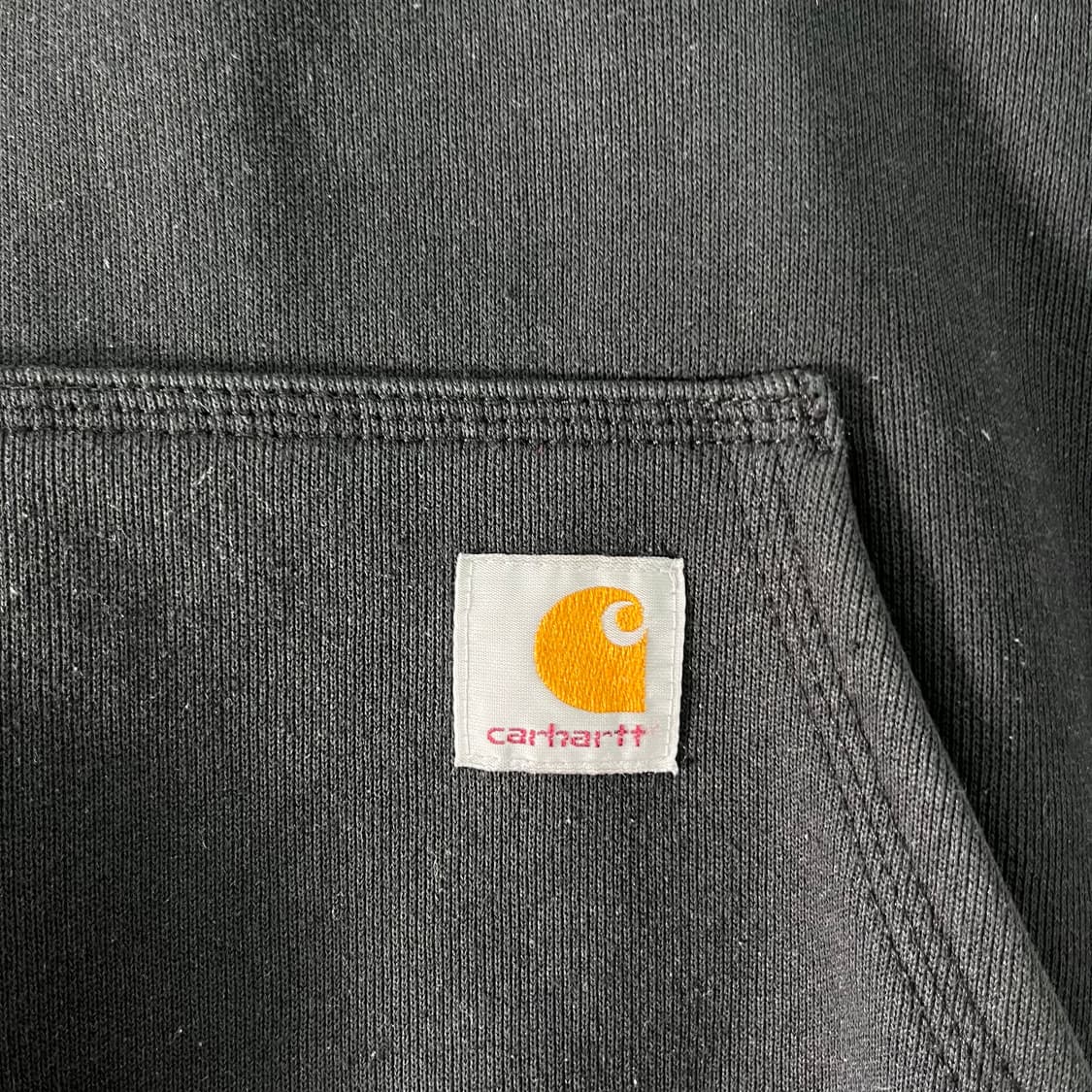 105 칼하트 사이드라인 블랙 후드티 상품이미지4