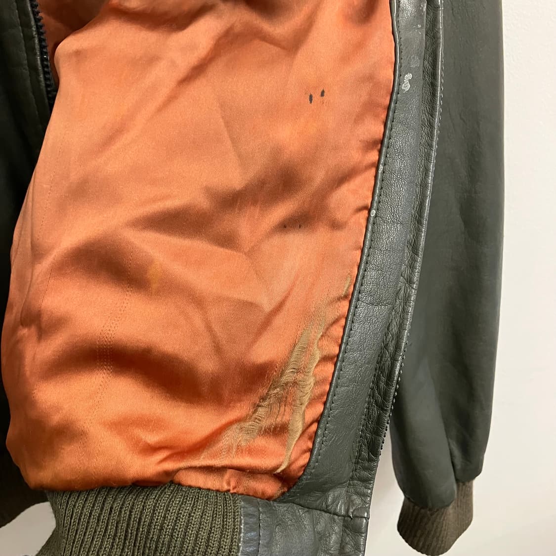 N151 ma1 항공 점퍼 가죽자켓 상품이미지6