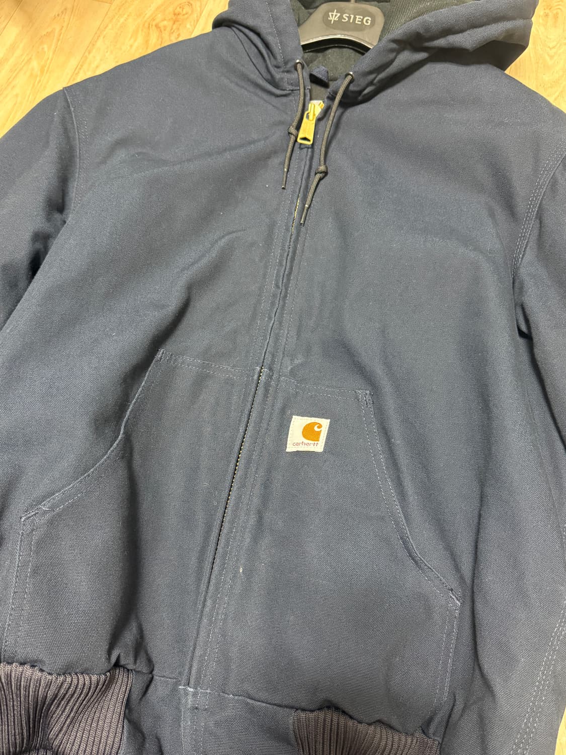 칼하트 액티브 자켓 j140 네이비 m사이즈 상품이미지2