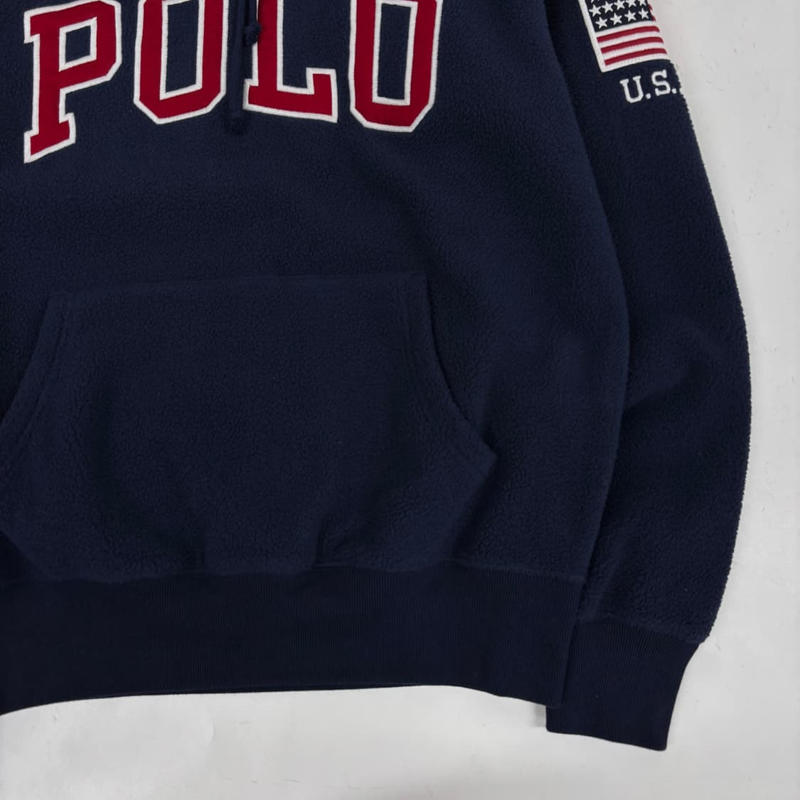 폴로 후리스 후드티 상품이미지5
