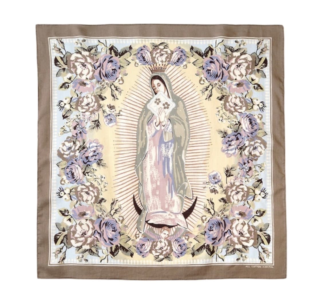 캐피탈 컬러드 반다나 패키쉬 마리아 브라운 상품이미지1