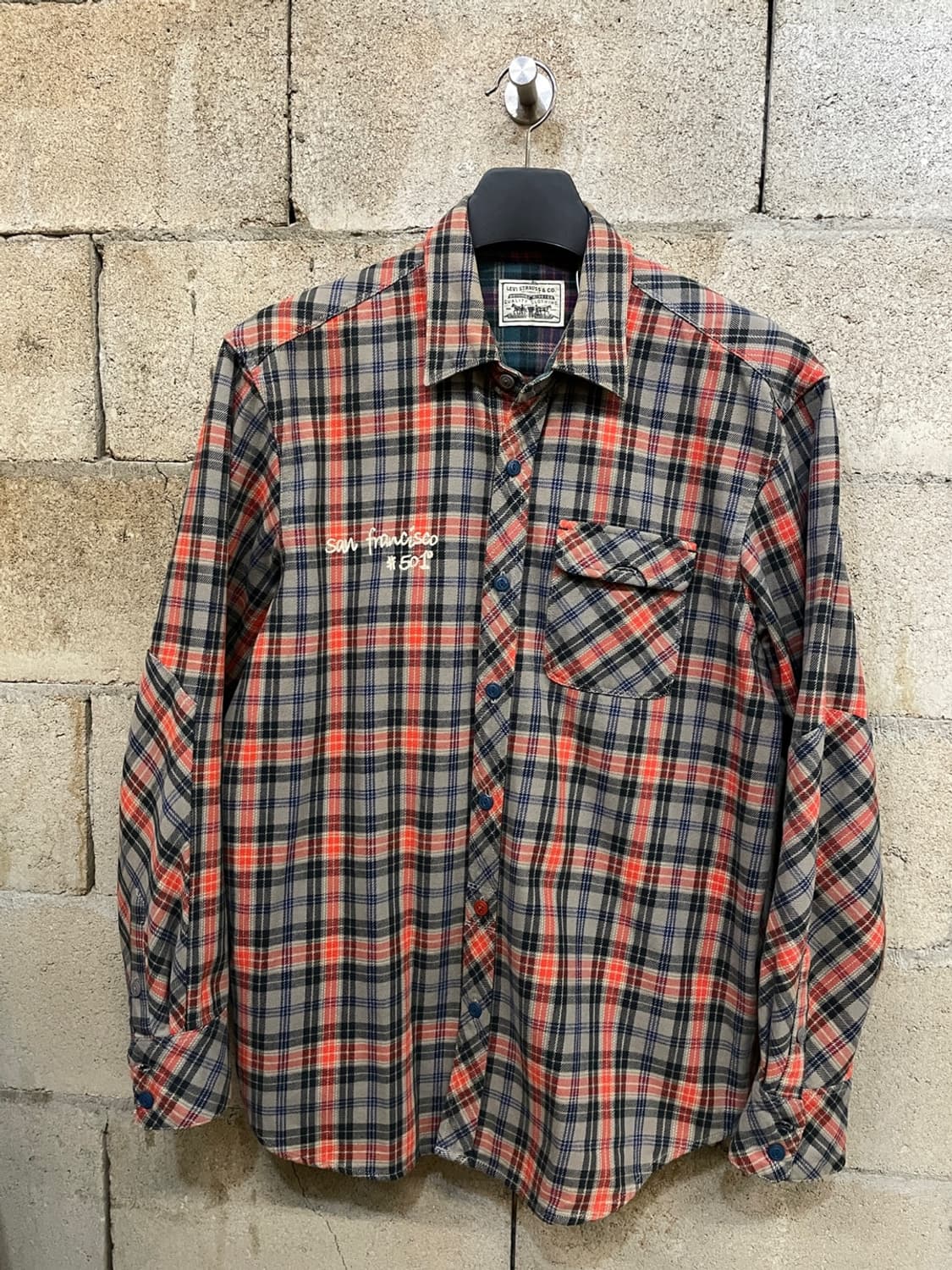 리바이스 헤비 코튼 워크 셔츠 상품이미지1