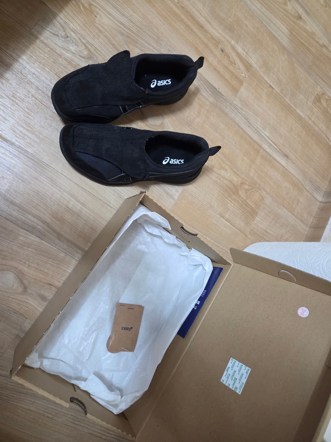 아식스 라이프워커 블랙 상품이미지2