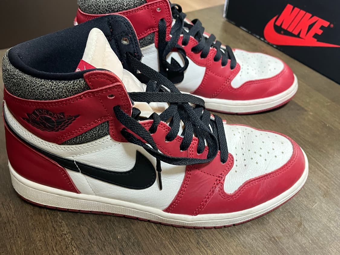 조던1 레트로 하이 og 시카고 2022 사이즈 275 상품이미지4
