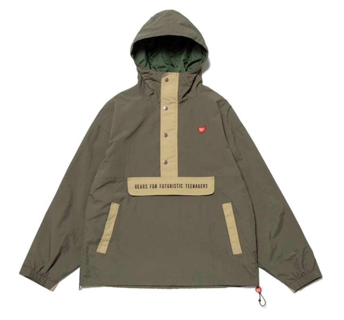 Human Made Anorak Parka Olive Drab 상품이미지4
