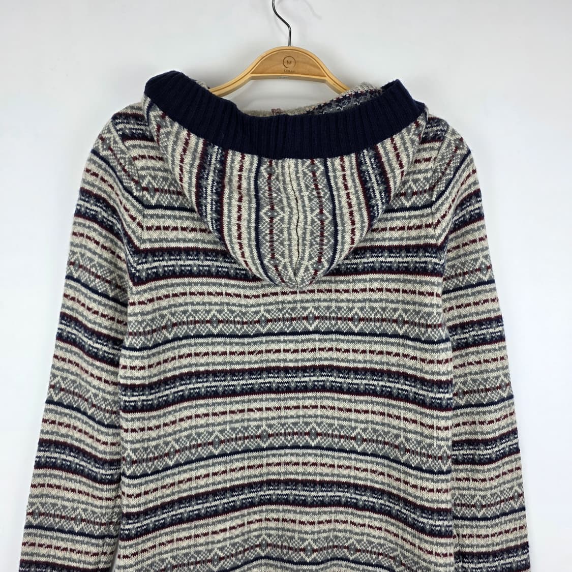 Eddie Bauer 노르딕 패턴 후드 롱가디건 상품이미지5